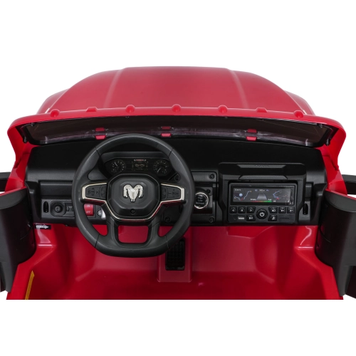 Straż Pożarna Pojazd RAM 3500 na Akumulator Czerwony JJ2599